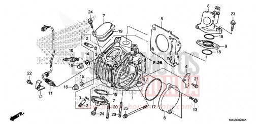 CYLINDER HEAD C125AK de 2019